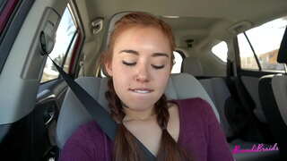 ���หมือนนังร่านไม่สามารถหยุดเล่นกับจิ๋มอยู่ในรถและสาธารณะ:Brandibraids