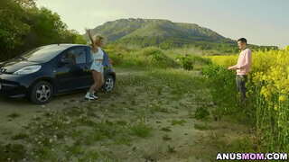 Cherry marang Sam ora apik bukkake lan lilin ing dheweke bokong kanggo wong kanggo jotosan