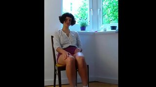 ���ოგონა Hairy Pussy და Hairy სახლში Exam, რომ ორგაზმი